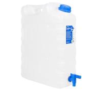 vidaXL Garrafa de Agua con Grifo plástico Transparente 20 litros, contenedor de Agua, Jarra de Agua, depósito de Agua, contenedores de Agua