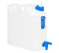 vidaXL Garrafa de Agua con Grifo y dispensador de jabón plástico 15 l, contenedor de Agua, Jarra de Agua, depósito de Agua, contenedores de Agua