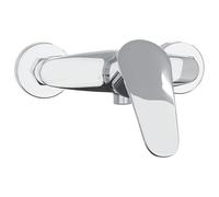 vidaXL Grifo Mezclador de Ducha Cromado G 1/2 Pulgadas, Renovación del baño, Estilo Moderno, Soluciones duraderas para optimización del Espacio, Iluminación eficiente, Ideas de Almacenamiento Intel