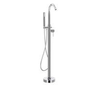Vidaxl grifo para bañera de pie acero inoxidable 118,5 cm