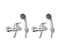 Vidaxl grifos mezcladores 2 unidades