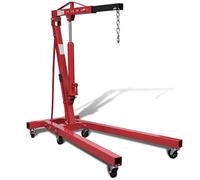 vidaXL Grua de Motores Modelo Plegable Capacidad Carga 2 Toneladas Peso 88,2kg