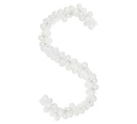 vidaXL Guirnalda de Bolas de Navidad 186 cm Poliestireno, Guirnalda Navideña Ligera, Moderna y Resistente para Sala, Decoración Tradicional para Oficina e Interior