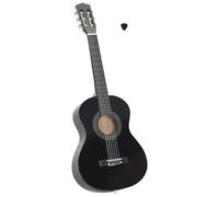vidaXL Guitarra Clásica para Niños y Principiantes Juego Instrumento Musicales de Aprendizaje Jóvenes Aficionados Profesionales Negro