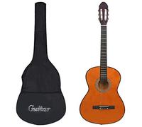 vidaXL Guitarra clásica para principiantes con funda 4/4 39"