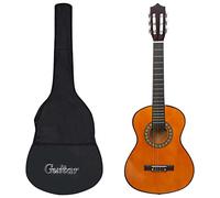 vidaXL Guitarra Clásica para Principiantes y Niño con Funda 1/2 34" Instrumento Musical Juego Aficionados Jóvenes para Aprender con Bolsa Protección