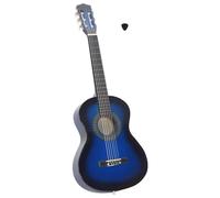 VidaXL - Guitarra clásica para principiantes y niños (1/2, 34"), color azul