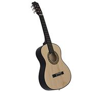vidaXL Guitarra Clásica Niños y Principiantes Aficionados Instrumento Musical Acústica Óptima para Jóvenes Alumnos 1/2 34" Madera de Tilo