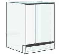 vidaXL Hábitats para Reptiles y Anfibios 30 x 30 x 40 cm Cristal, Otros diseños cúbicos, distribuciones Modernas para Espacios innovadores, perspectivas 3D, soluciones Creativas para Interiores único