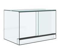 vidaXL Hábitats para Reptiles y Anfibios 60 x 40 x 40 cm Cristal, Otros diseños cúbicos, distribuciones Modernas para Espacios innovadores, perspectivas 3D, soluciones Creativas para Interiores único