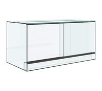vidaXL Hábitats para Reptiles y Anfibios 80 x 40 x 40 cm Cristal, Otros diseños cúbicos, distribuciones Modernas para Espacios innovadores, perspectivas 3D, soluciones Creativas para Interiores único