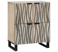 vidaXL Home Storage - Mueble de salón rectangular de madera de mango, elegante, moderno y espacioso, gran decoración