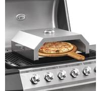 VidaXL Horno De Pizza Con Piedra De Cerámica Para Parrilla De Gas Y Carbón