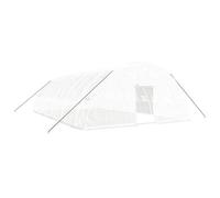 vidaXL Invernadero con Estructura de Acero Blanco 60 m² 10x6x2,85 m