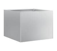 vidaXL Jardinera 40x40x30 cm de Acero galvanizado, macetero, Soporte para Plantas, lecho Elevado, Soporte para jardineras, Bandeja para Plantas