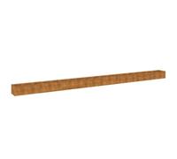 vidaXL Jardinera Acero corten 770x50x36 cm, arriate de jardín, macetero jardín, Maceta de Flores, macetero, Maceta de jardín, Soporte de macetas