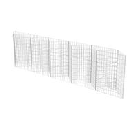 vidaXL Jardinera Arriate de Gaviones Rectangular Acero Galvanizado 300x30x100