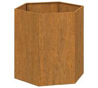vidaXL Jardinera de Acero corten Oxidado 40x40x45 cm