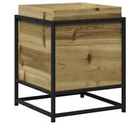 vidaXL Jardinera de Madera de Pino impregnada 40x40x50 cm, Jardinera de Exterior, Jardinera para Flores, macetero para Tomates, Jardinera de Patio