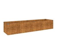 vidaXL Jardinera elevada 194x50x36 cm Acero corten