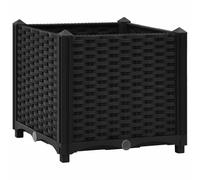 vidaXL Jardinera elevada 40x40x38 cm Polipropileno