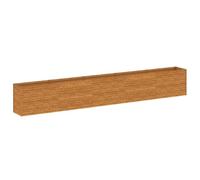 vidaXL Jardinera elevada 482x50x69 cm Acero Corten