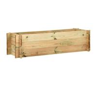 vidaXL jardinera jardineras jardinera de madera