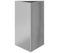 vidaXL Jardinera Triangular Acero galvanizado 50x43x75 cm, macetero, Jardinera de Exterior, Jardinera de jardín, maceteros, Jardinera de Patio