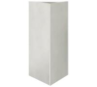 vidaXL Jardinera Triangular de Acero Inoxidable 40x34,5x75 cm, macetero, Jardinera de Exterior, Jardinera de jardín, maceteros, Jardinera de Patio