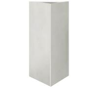 vidaXL Jardinera Triangular de Acero Inoxidable 40x34,5x75 cm, macetero, Jardinera de Exterior, Jardinera de jardín, maceteros, Jardinera de Patio