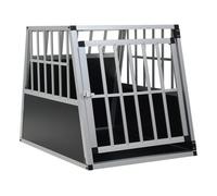 Vidaxl jaula de perro con puerta única 65x91x69,5 cm