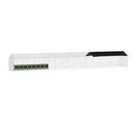 vidaXL Jaula para Conejos Plateada 400x78x78cm Acero Galvanizado Jardín Terraza Rectangular Diseño Moderno Uso Eficiente del Espacio Elegante Estética Exterior