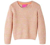 vidaXL Jersey de Punto Infantil Suéter de Niños Ropa con Manga Larga Rosa Suave 116