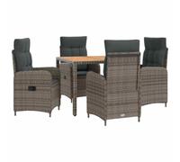 vidaXL Juego de Comedor para Exteriores 5 uds.