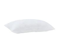vidaXL Juego de edredón 140 x 200 cm y Almohada 40 x 80 en Blanco. Hecho de Microfibra, es súper cálido. Tiene un diseño de Costura en Caja y es Acolchado, Transpirable y Suave. Se Puede Lavar a máqu