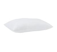 vidaXL Juego de edredón para Todas Las Estaciones 135 x 220 cm con cojín 50 x 75 cm, Blanco, de Microfibra con Relleno de Fibra Hueca, Bien calientito. Tiene Costura en Caja, es Transpirable y lavabl
