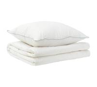 vidaXL Juego de edredón y Almohada 2 uds. 152x203 cm Verano 140 gsm