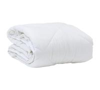 vidaXL Juego de edredón y Almohadas 135 x 200 cm en Blanco. Hecho de Microfibra, Lavable a máquina Uso en Verano. Tiene Relleno de poliéster Que lo Hace Transpirable. Ideal para ma