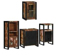vidaXL Juego de muebles de baño - Armario para colgar, solución de ahorro de espacio, elegante y rústico