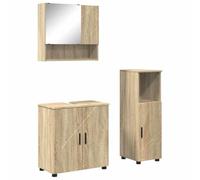 vidaXL Mueble de baño, Armario de Almacenamiento de Pared, mobiliario Moderno, Espejo Compacto, decoración Interior Actual, estación de Cuidado