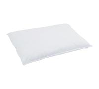 vidaXL Juego de Ropa de Cama Duvet 140 x 200 cm, Almohada 50 x 75 cm, Blanco, Relleno de Plumas, Funda de Algodón, con Costura en Caja, Acolchado, Lavable a Máquina, Ideal para Invierno, Sábanas Acog