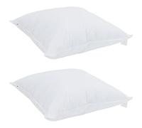 vidaXL Juego de Ropa de Cama Invierno 200 cm Microfibra Duvet 1 Almohada 2 Colchas Cuadradas Tacto Suave Hipoalergénico Lavable a Máquina 30°C Decoración Indoor Confortable para Climas Fríos Rectangu