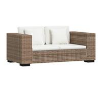 Rogal Conjunto De Sofá De Dos Plazas 7 Piezas Ratán Real Rogal