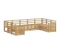 vidaXL Juegos de sofás Madera de Acacia Sólida