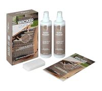 vidaXL Kit de Cuidado para Muebles de Jardín de Ratán y Textilene Plástico Limpiador Protector Armarios Patio Terraza Muebles Mobiliario