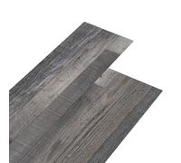 vidaXL Lamas para Suelo Baldosa Azulejo Salón Antiestático Ignífugo Impermeable Antideslizante Autoadhesivas PVC Color Madera Industrial 4,46m² 3mm