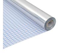 vidaXL Lámina Privacidad Espejo Reflectante Autoadhesiva 0,9x5m Ventana Vidrio