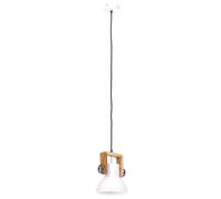 VidaXL Lámpara Colgante Industrial Redonda E27 19cm Blanca