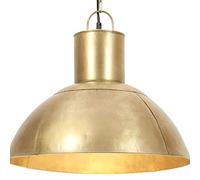 vidaXL Lámpara Colgante Techo Luz Accesorio de Iluminación Sala de Estar Comedor Dormitorio Oficina Restaurante Redonda 25 W Latón 48 cm E27