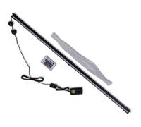 vidaXL Lámpara de burbujas de acuario RGB 94 cm